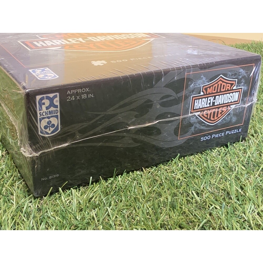 FX Schmid Harley Davidson Motor Cycles 500 Piece Puzzle #81319 New Sealed* 24×18 - Picture 5 of 7